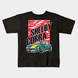 Vintage Car Shelby Cobra Kids T-Shirt